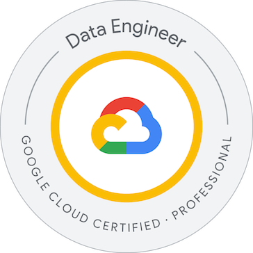 Google Cloud Certified Professional Data Engineer